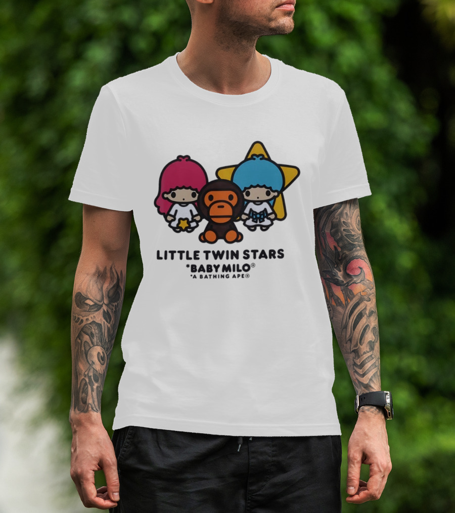 Little Twin Stars Baby Milo A Bathing Ape Collaboration T-Shirt