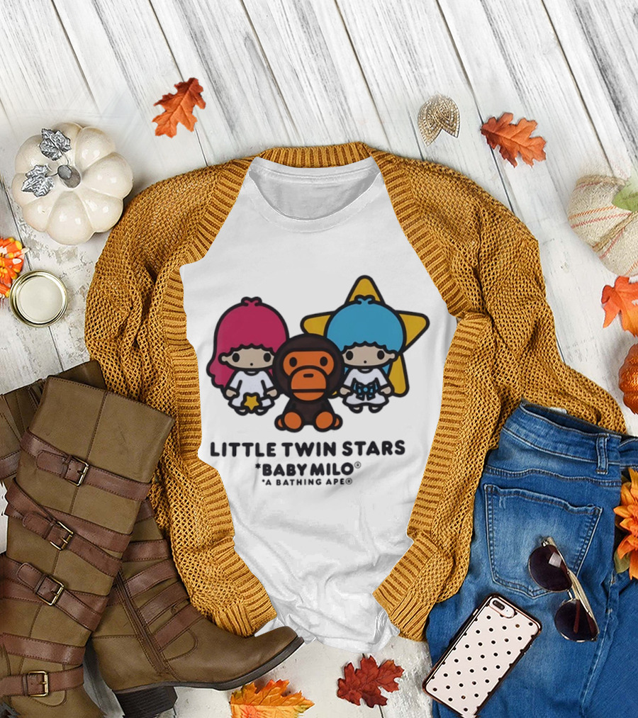 Little Twin Stars Baby Milo A Bathing Ape Collaboration T-Shirt