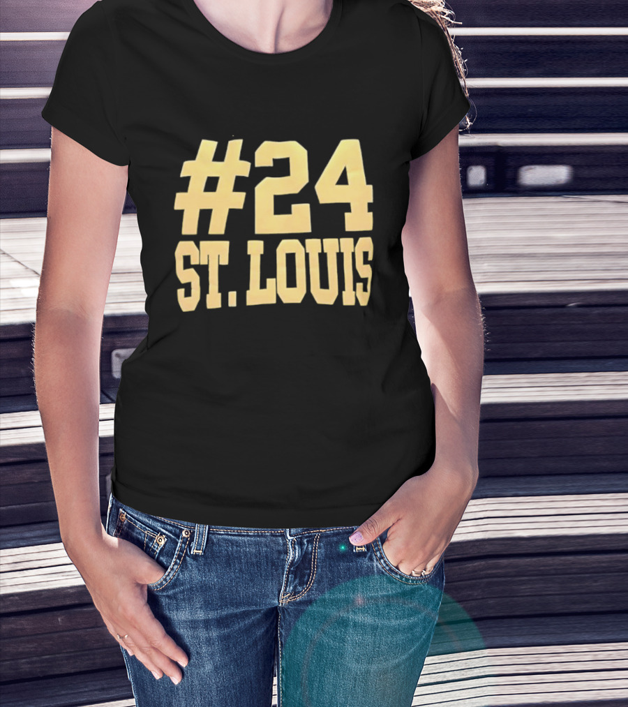 #24 St. Louis Sports Team Jersey T-Shirt