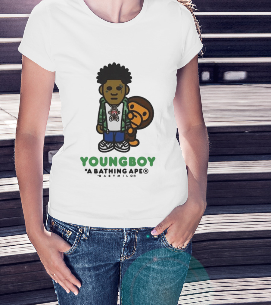 Youngboy A Bathing Ape Baby Milo T-Shirt