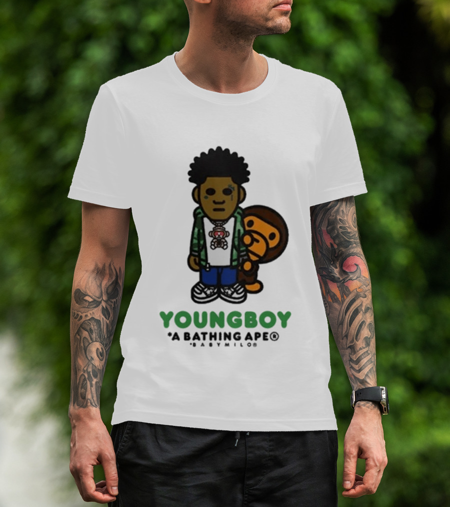 Youngboy A Bathing Ape Baby Milo T-Shirt