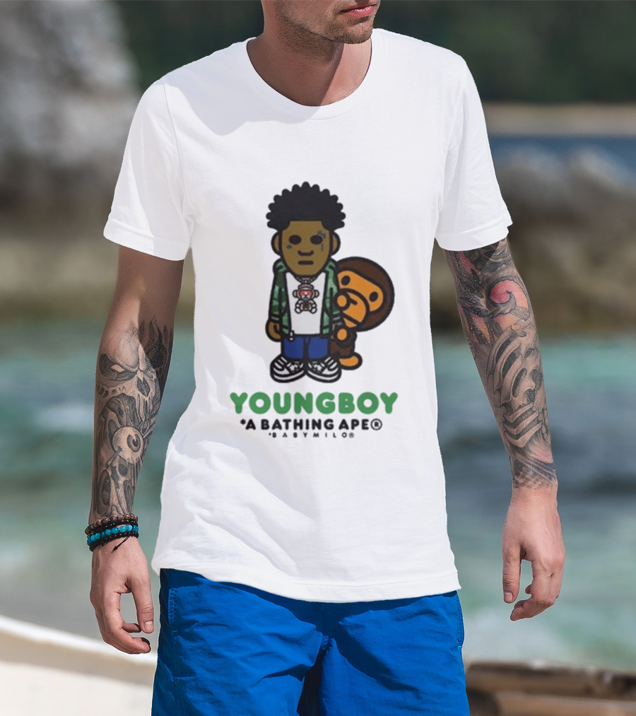 Youngboy A Bathing Ape Baby Milo T-Shirt