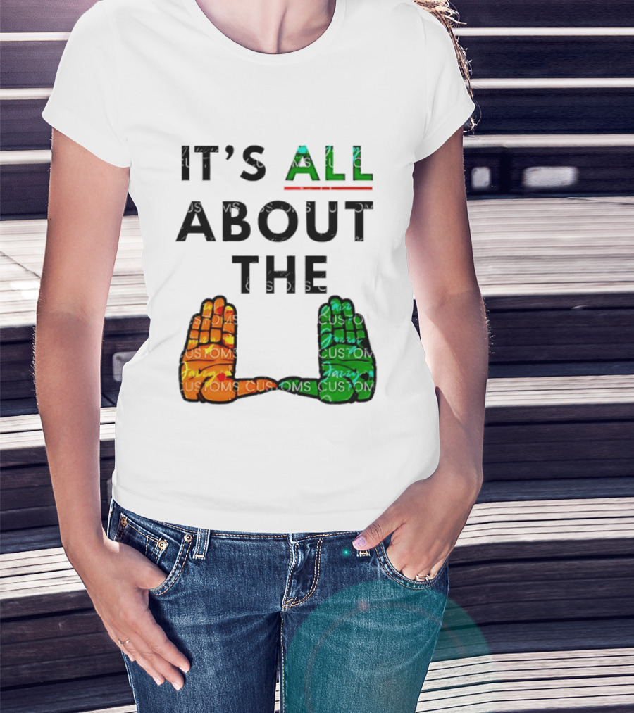 It's All About The U Miami Hurricanes Hand Gesture T-Shirt