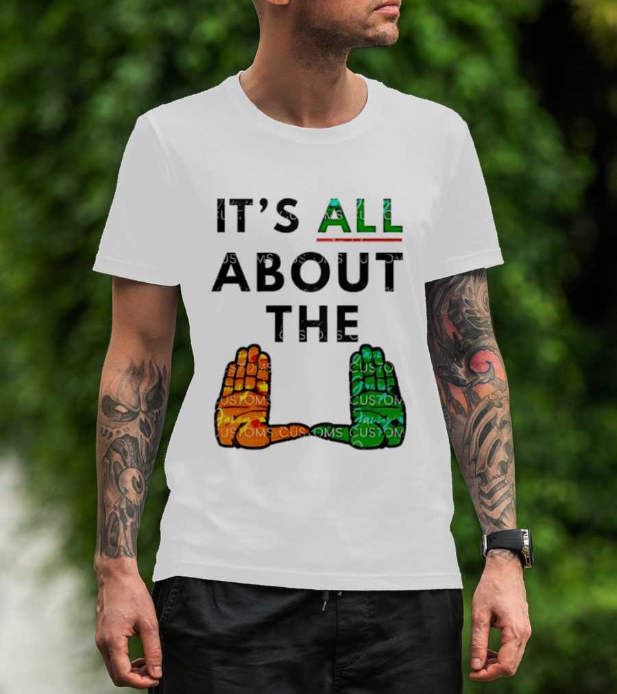 It's All About The U Miami Hurricanes Hand Gesture T-Shirt