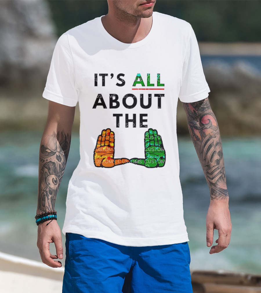 It's All About The U Miami Hurricanes Hand Gesture T-Shirt