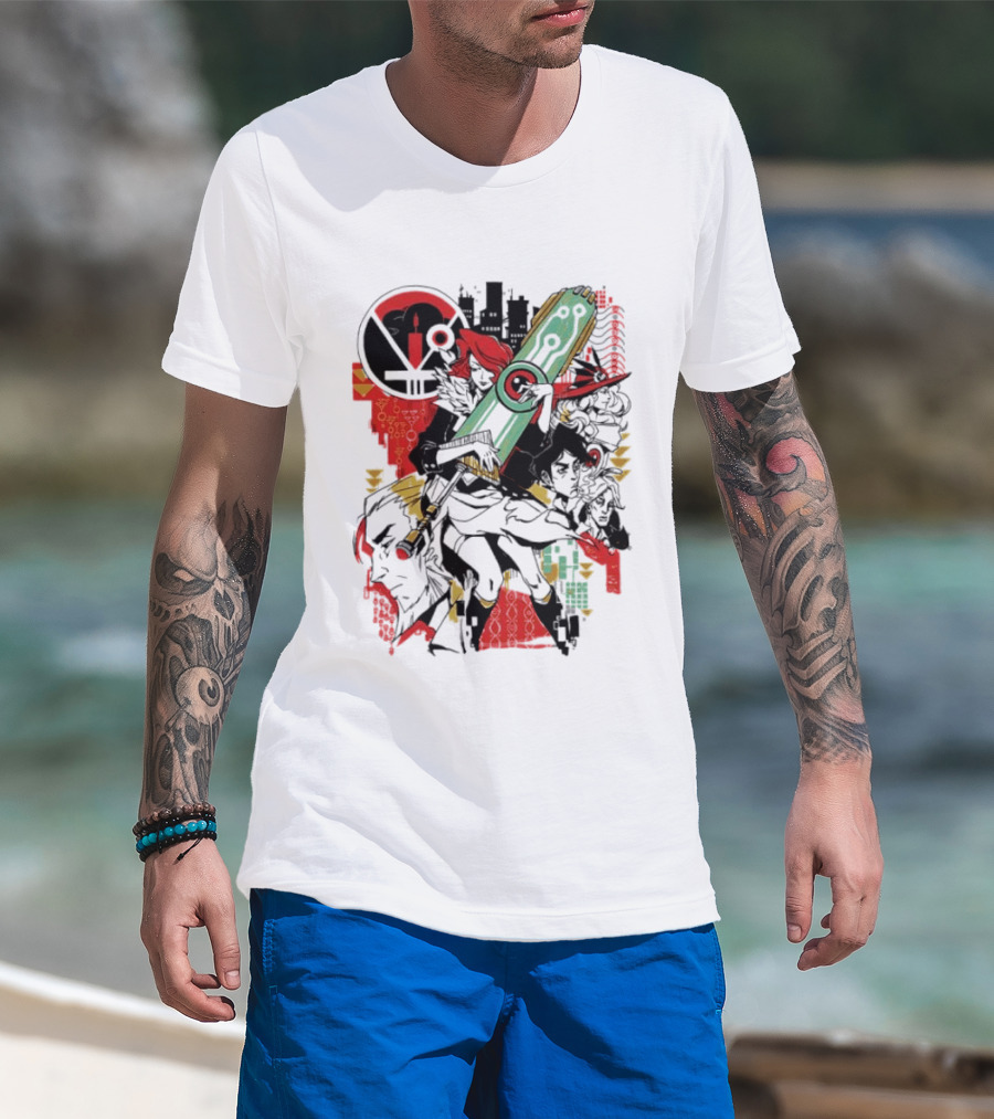 Transistor 10th Anniversary Red And Jaunt Feature T-Shirt
