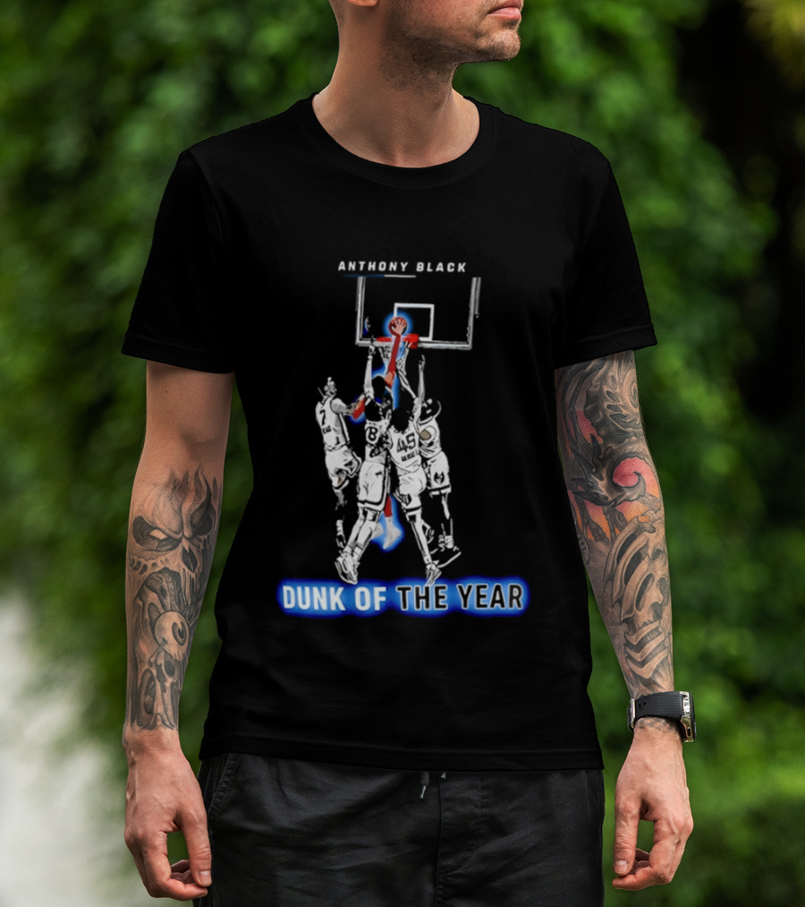 Anthony Black Dunk Of The Year Orlando Magic Basketball Action T-Shirt