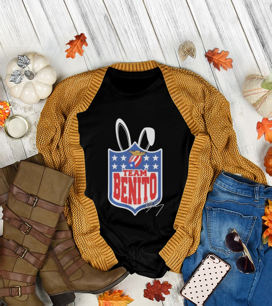 Team Benito Football Stars Shield T-Shirt