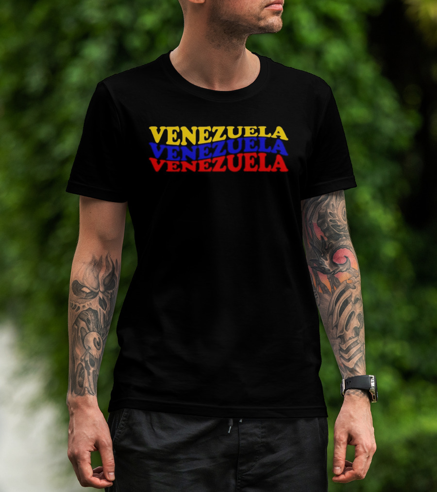 Venezuela Venezuela Venezuela Flag T-Shirt