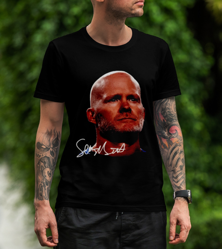 Sean McDermott Oversized Heavyweight Face Signature T-Shirt
