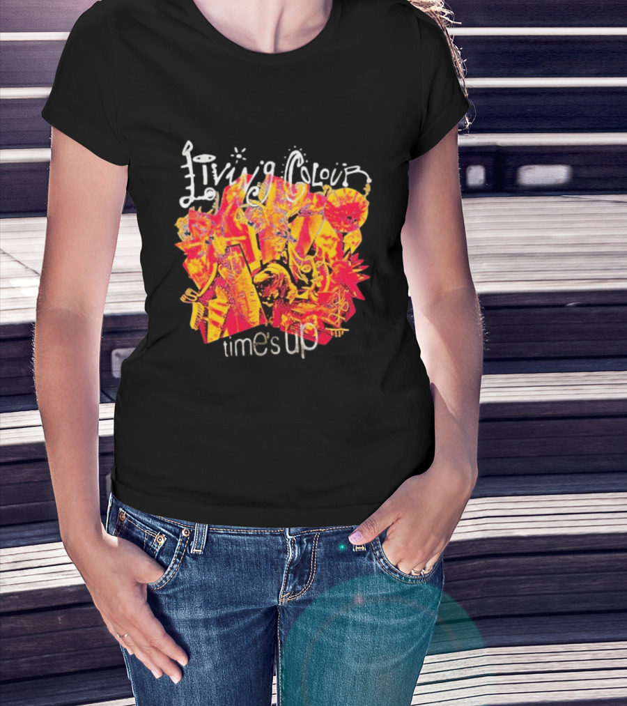 Living Colour Time's Up Vibrant Energy Duotone T-Shirt
