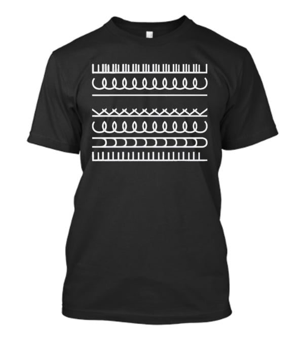 Hidden Messages Symbol Design Patterns Fuck ICE T-Shirt