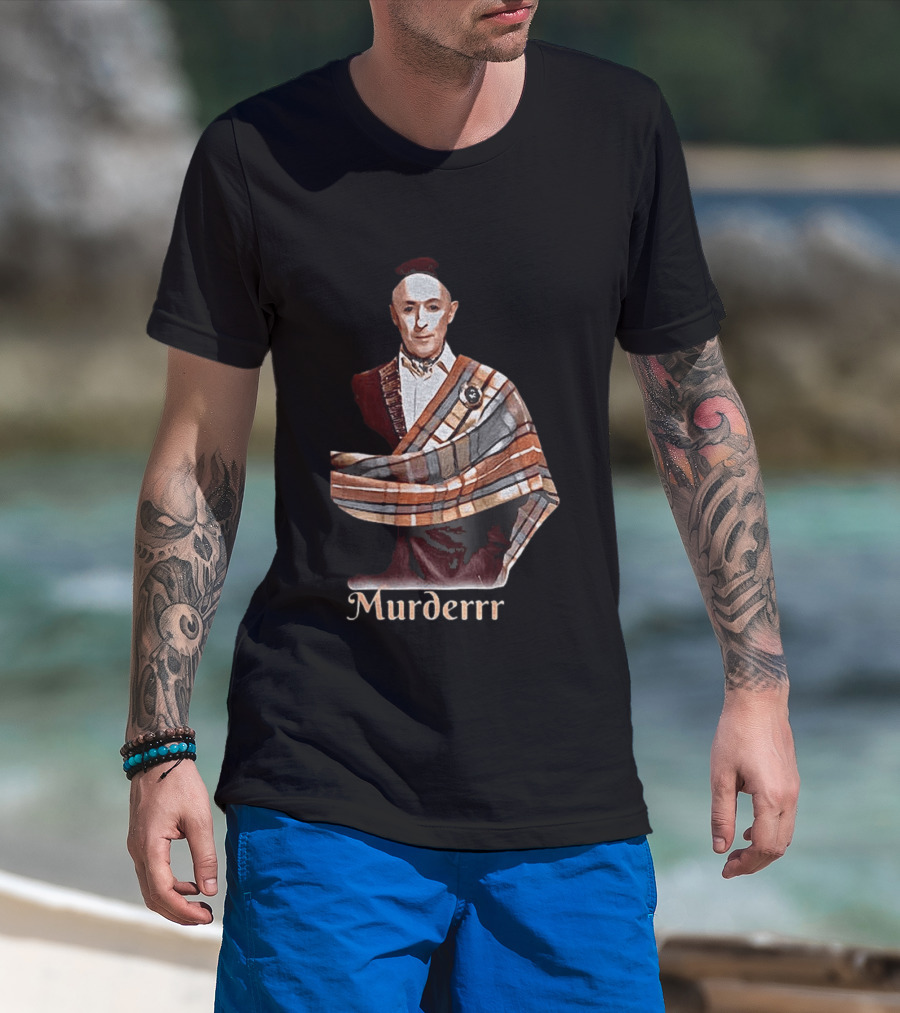 Alan Cumming Traitors Peacock Murderrr Reality TV Series T-Shirt