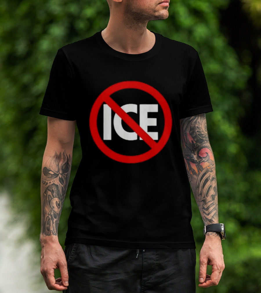 Trending No ICE Symbol Stop ICE Out T-Shirt