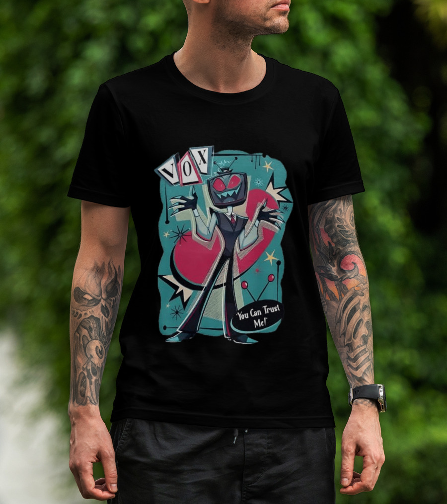 Vox You Can Trust Me Retro Animation T-Shirt