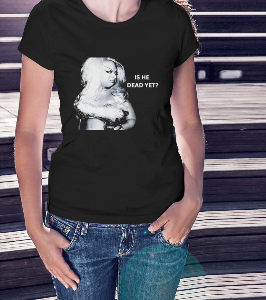 Is He Dead Yet Subtle FDT Protest T-Shirt