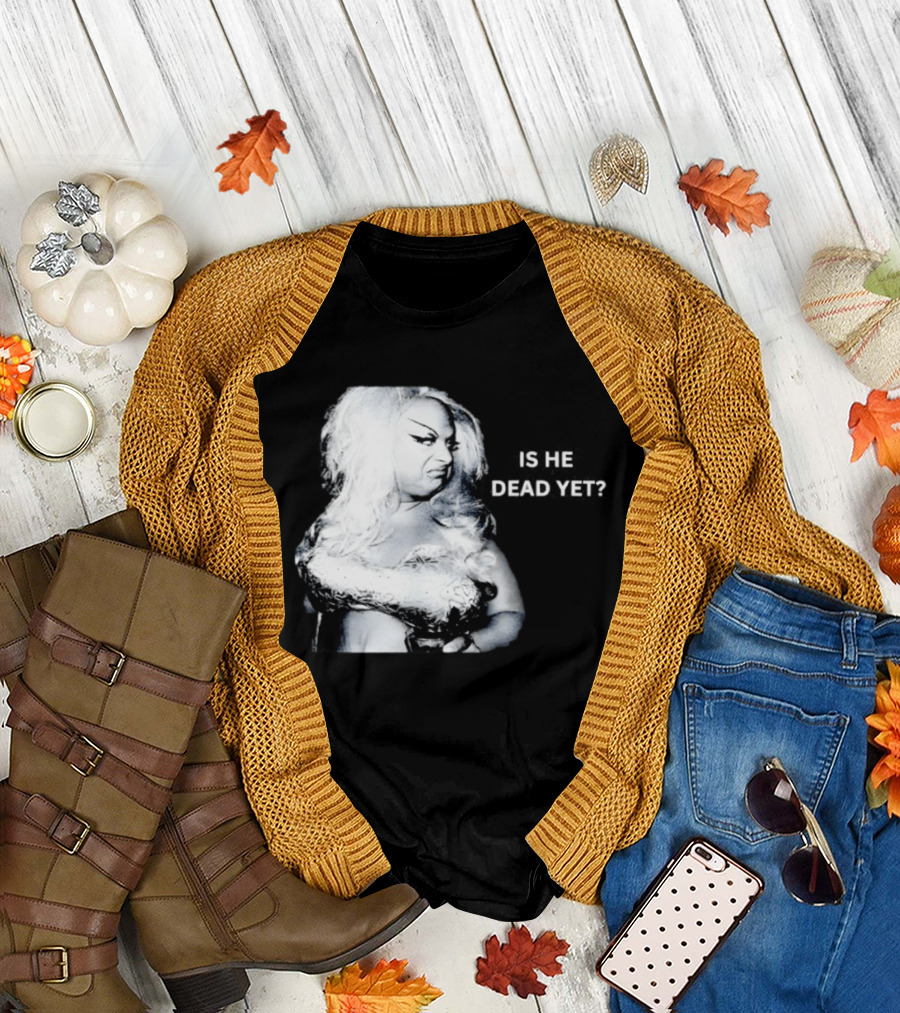 Is He Dead Yet Subtle FDT Protest T-Shirt