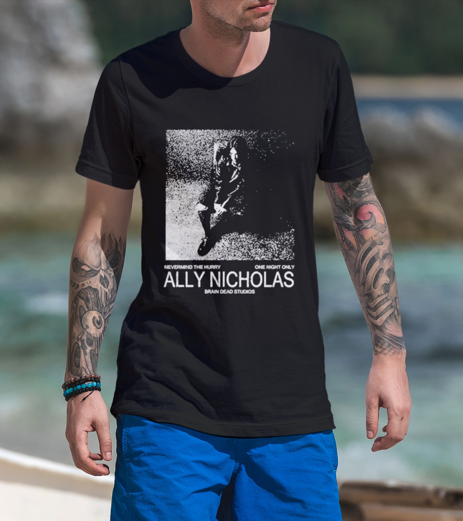Ally Nicholas Slipknotshorty Unmasked The Expert Brown Group Records T-Shirt