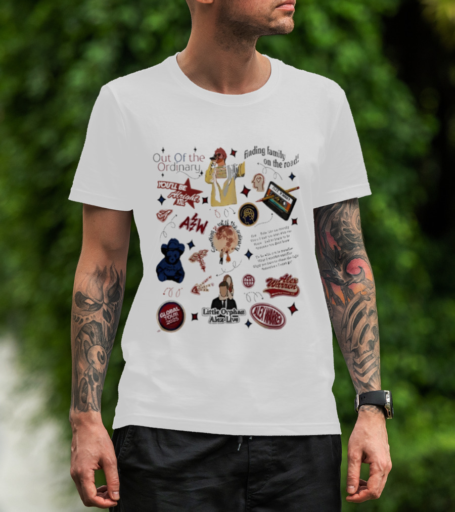 Out Of The Ordinary Finding Family On The Road Alex Warren Little Orphan T-Shirt