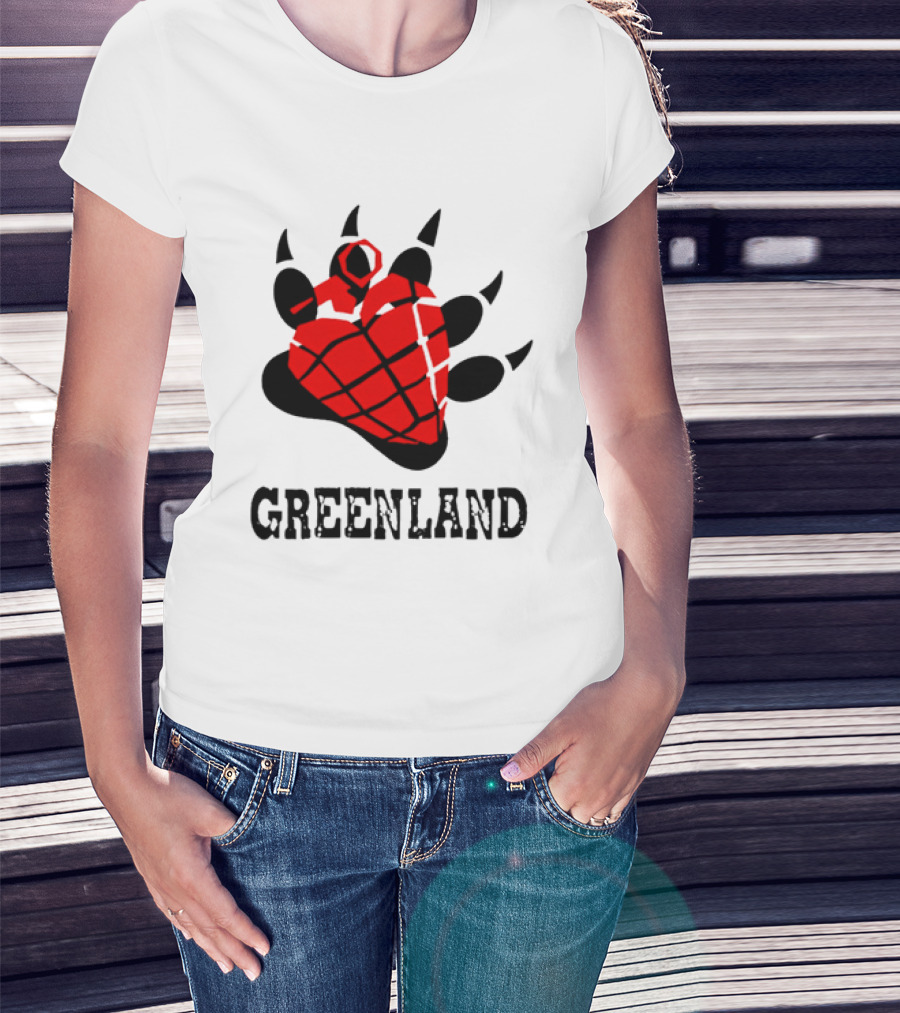 Greenland Green Day Heart And Claws T-Shirt