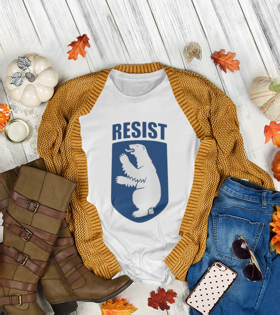 Resist Greenland Polar Bear Shield T-Shirt