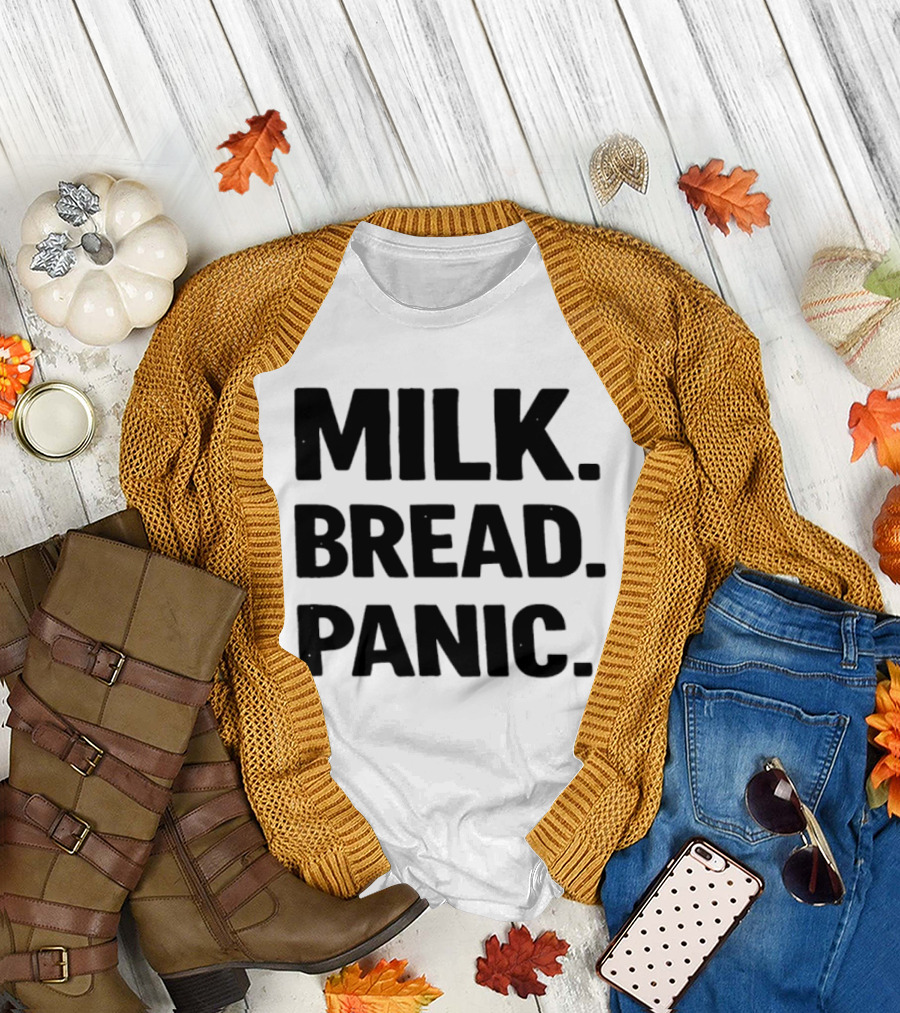 Milk Bread Panic Snow T-Shirt