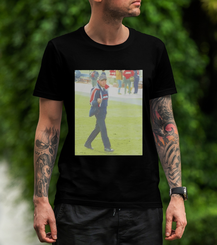 Chicago Bears Mike Ditka Da Coach Middle Finger Iconic Gesture T-Shirt