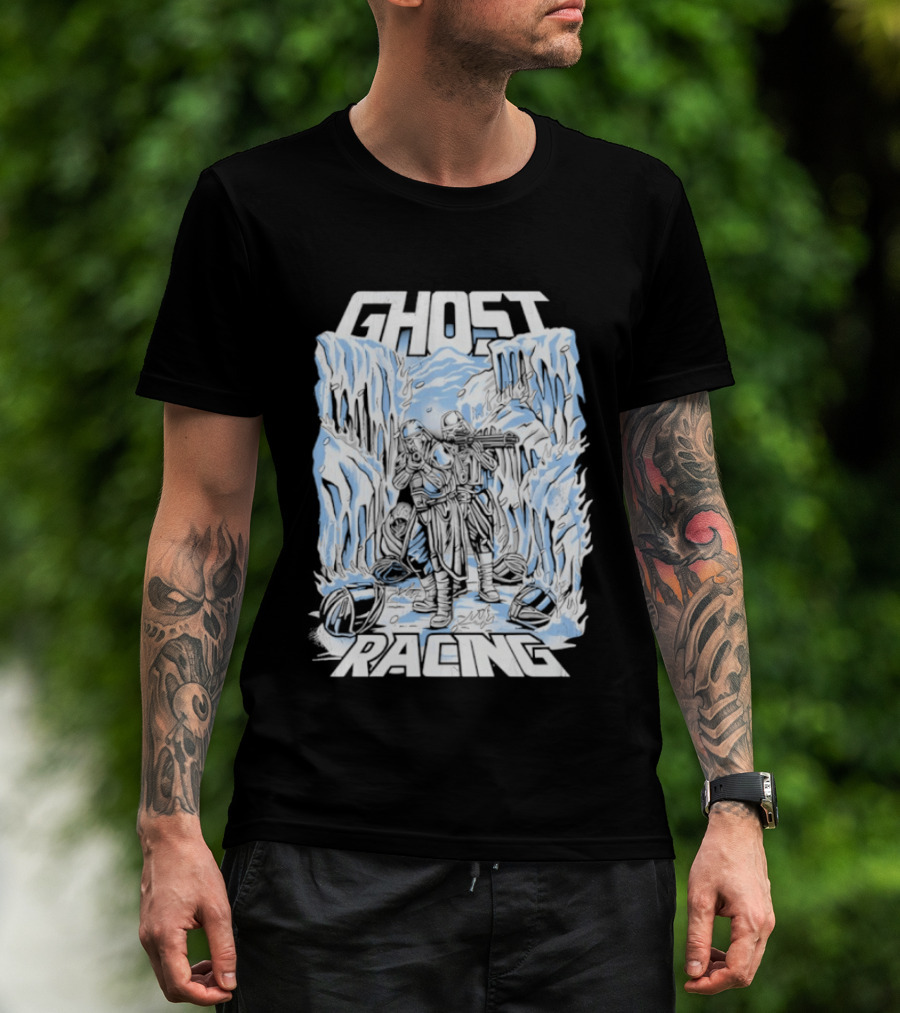 Ghost Racing Snowtrooper Frozen Specter Adventure T-Shirt