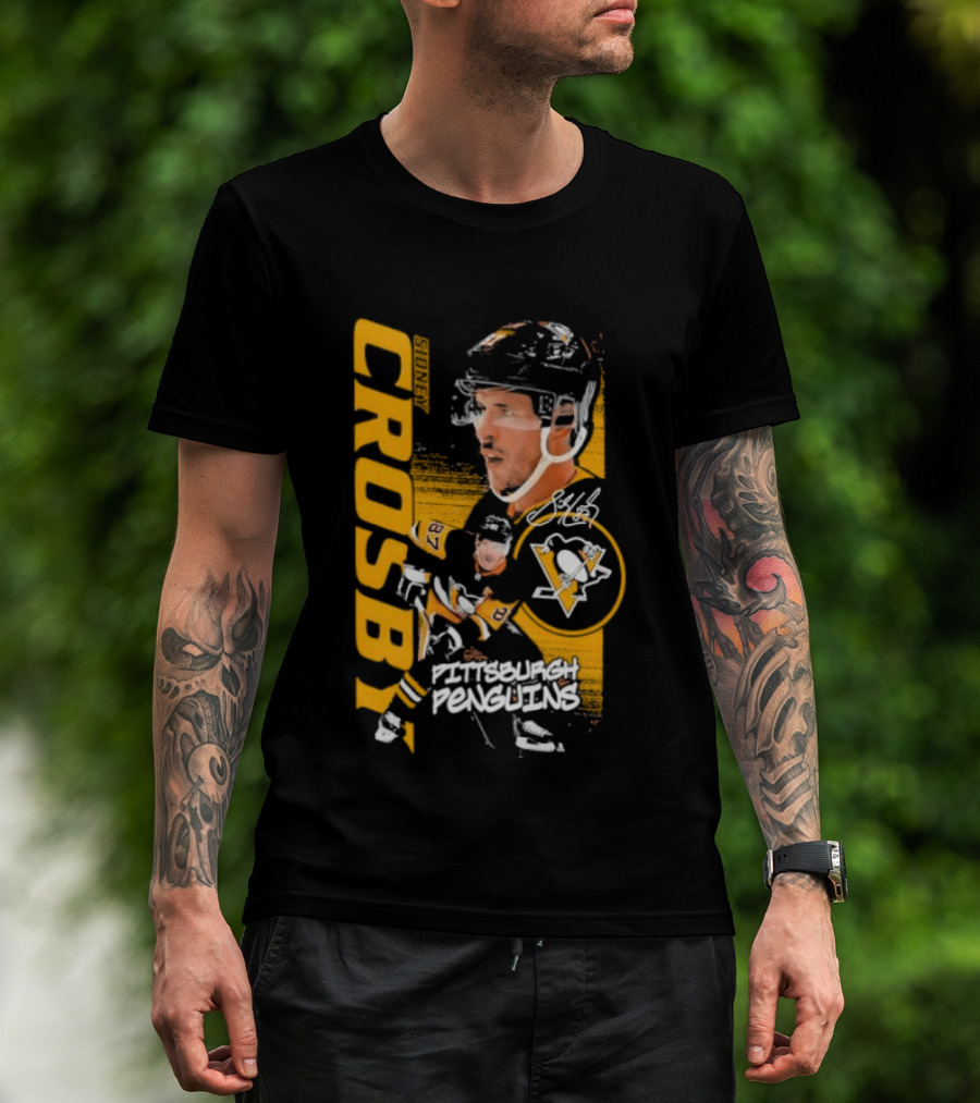 Pittsburgh Penguins Crosby Playmaker Hockey Legend T-Shirt