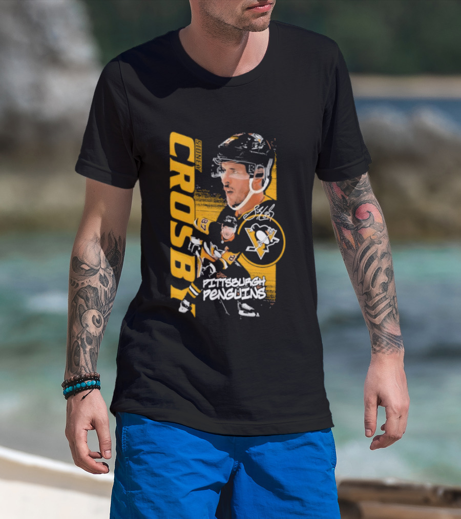Pittsburgh Penguins Crosby Playmaker Hockey Legend T-Shirt