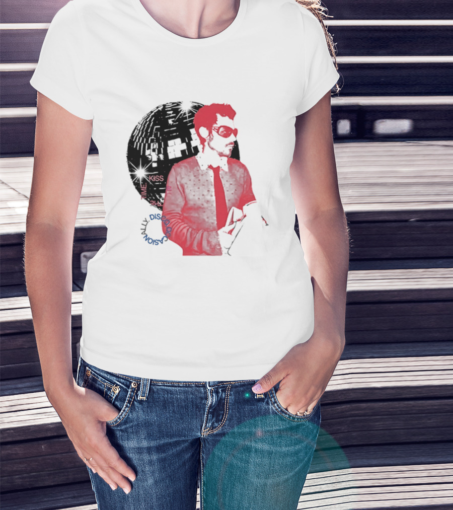 Harry Kiss All The Time Funky Disco Vibes T-Shirt
