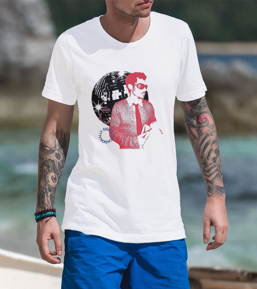 Harry Kiss All The Time Funky Disco Vibes T-Shirt