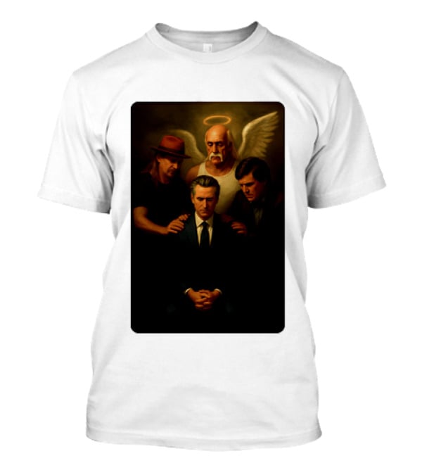 The Chosen One Gavin Newsom Angelic Gathering T-Shirt