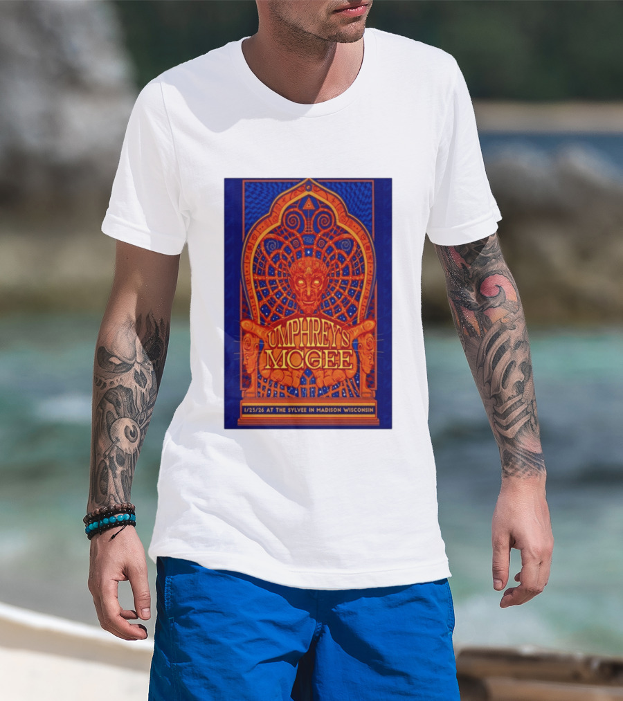 Umphrey's McGee Madison WI The Sylvee Jan 23 2026 Psychedelic T-Shirt