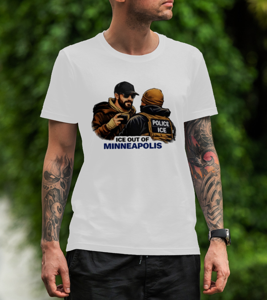 Justice For Alex Pretti Ice Out Of Minneapolis T-Shirt