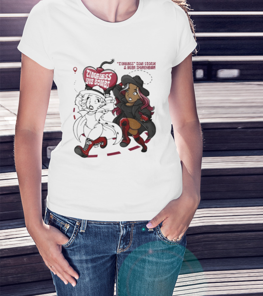 Timeless Love Bombs Bombing Run Retro Style Fashion T-Shirt