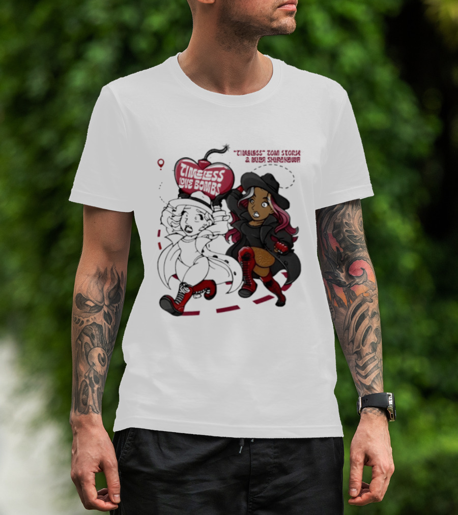 Timeless Love Bombs Bombing Run Retro Style Fashion T-Shirt