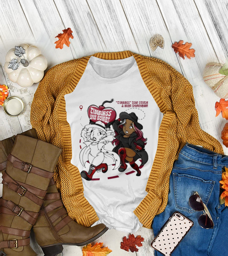 Timeless Love Bombs Bombing Run Retro Style Fashion T-Shirt