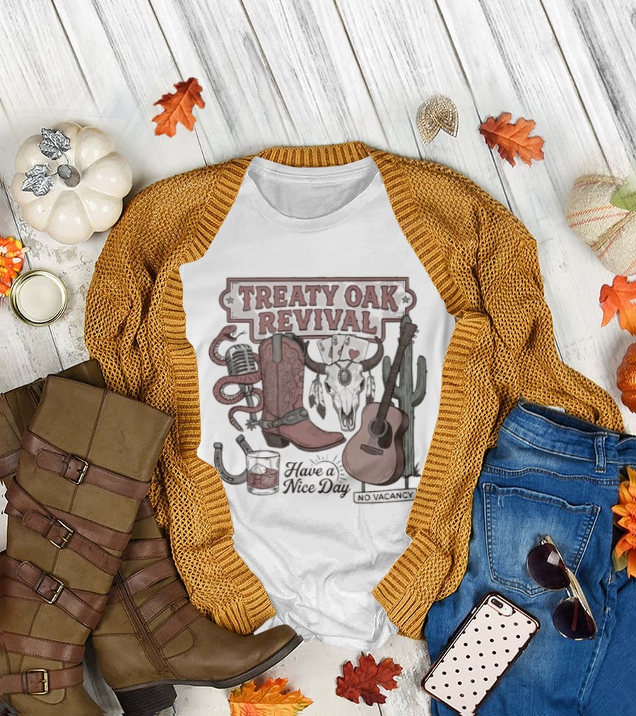 Treaty Oak Revival Western Cowboy Music New Day T-Shirt