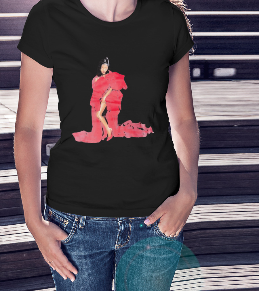 Halle Bailey Red Gown Glamour Love Or Something Like It T-Shirt