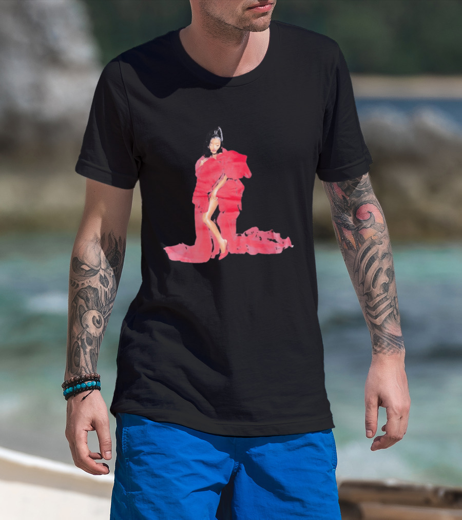 Halle Bailey Red Gown Glamour Love Or Something Like It T-Shirt