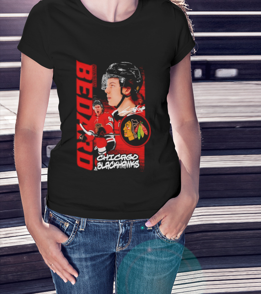 Connor Bedard Chicago Blackhawks Hockey Bedard T-Shirt