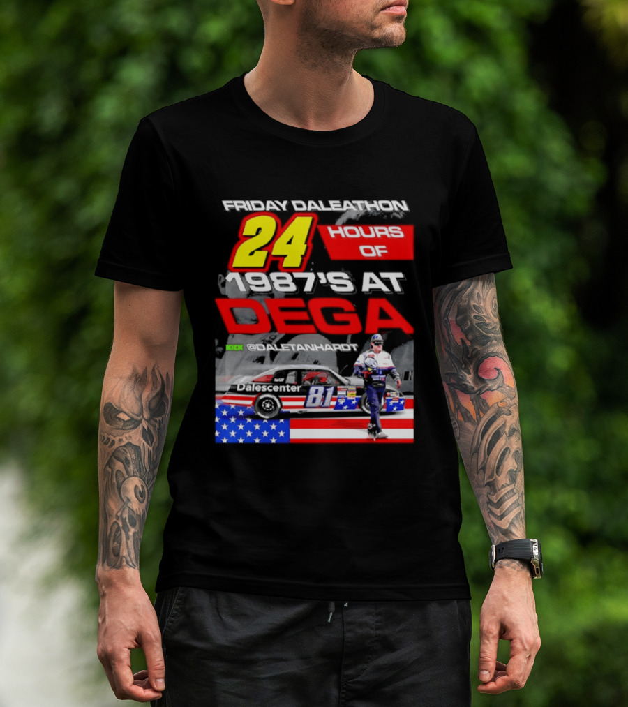 Friday Daleathon 24 Hours Of 1987's Race At Dega @DaleTanhardt 81 T-Shirt