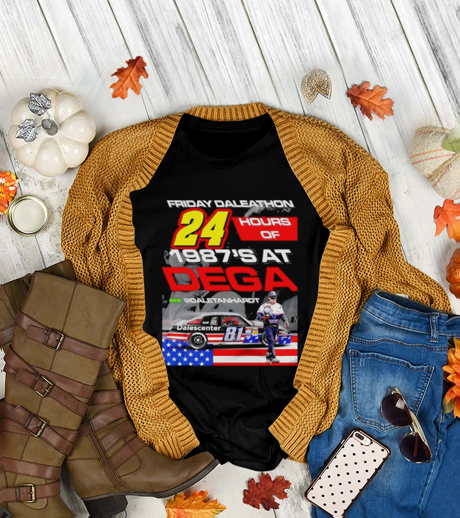Friday Daleathon 24 Hours Of 1987's Race At Dega @DaleTanhardt 81 T-Shirt