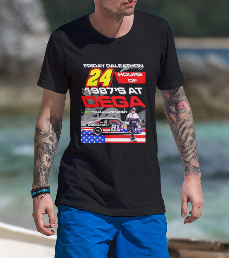 Friday Daleathon 24 Hours Of 1987's Race At Dega @DaleTanhardt 81 T-Shirt
