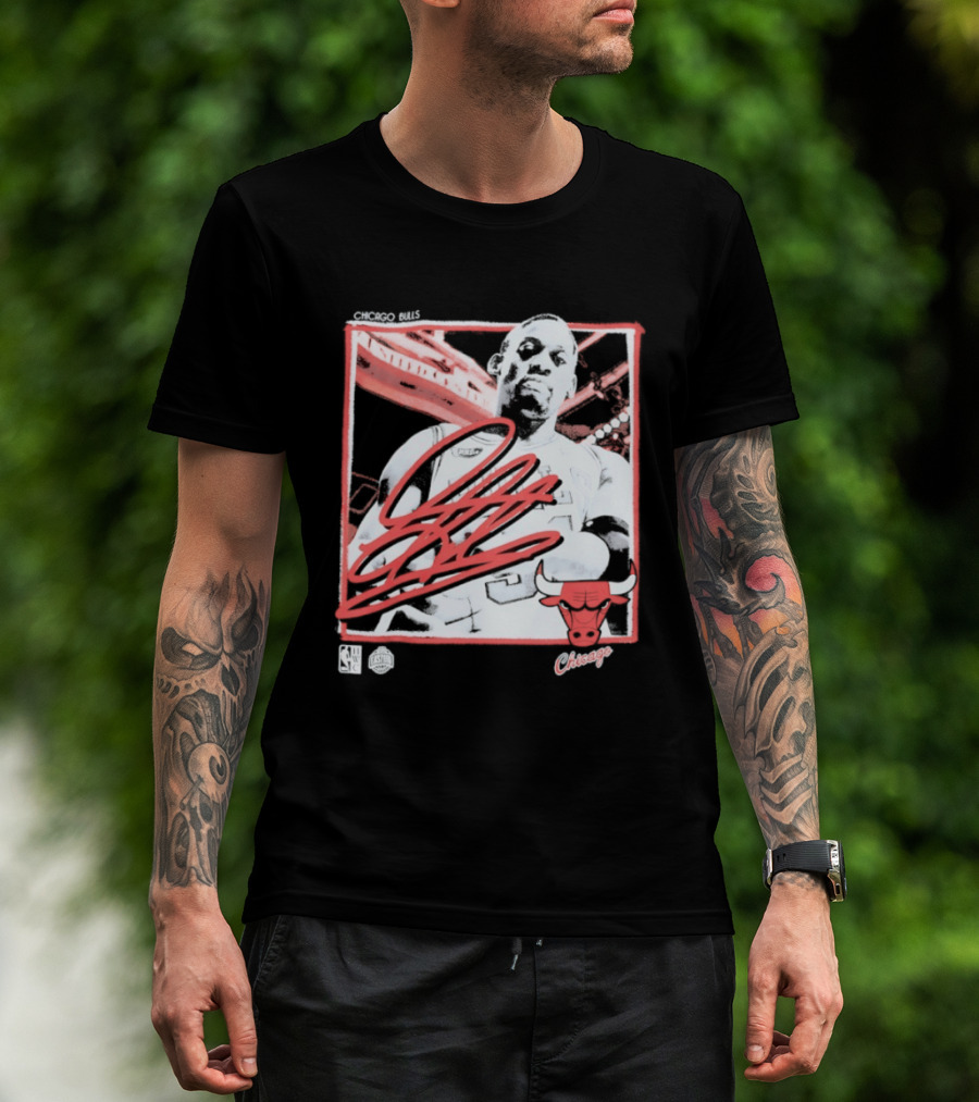 Dennis Rodman Chicago Bulls Basketball T-Shirt