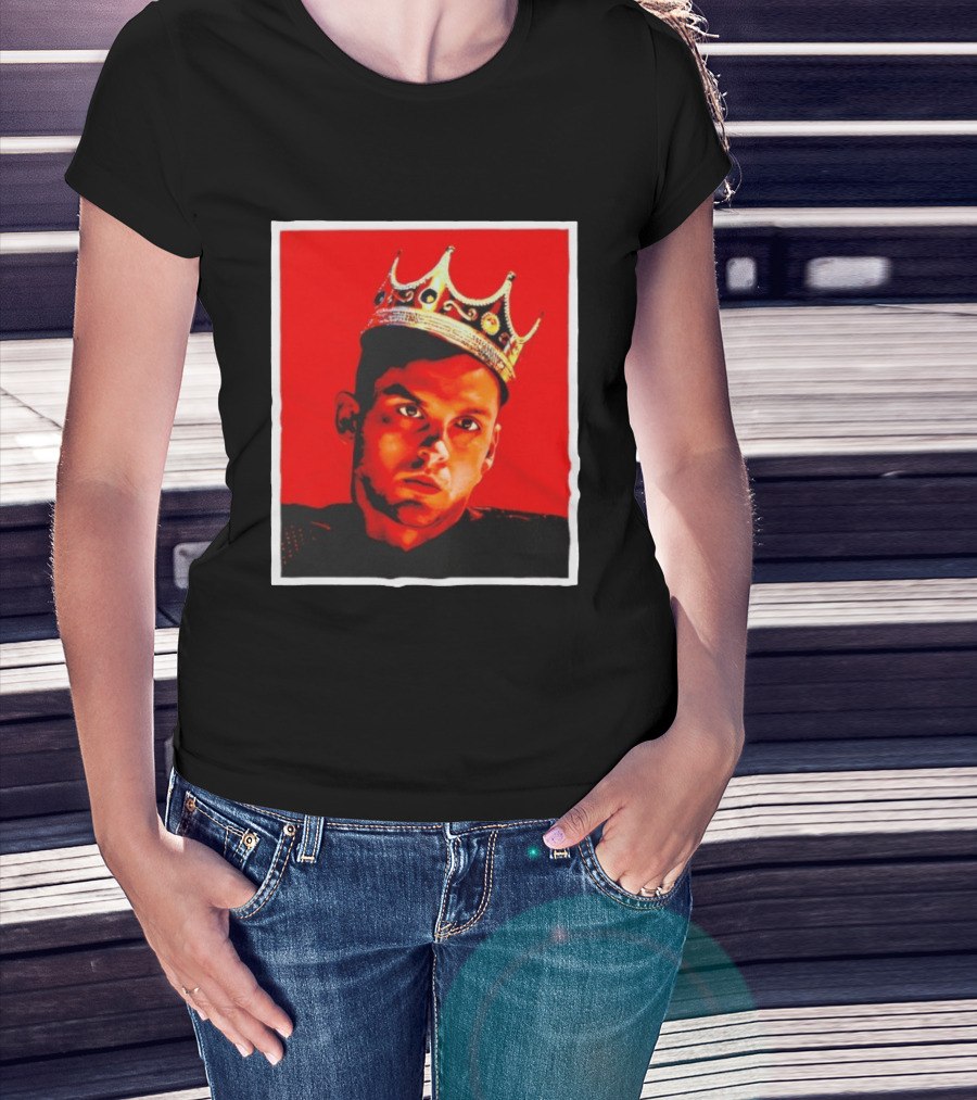 Ilya Sorokin King New York Islanders Bold Red Crown T-Shirt