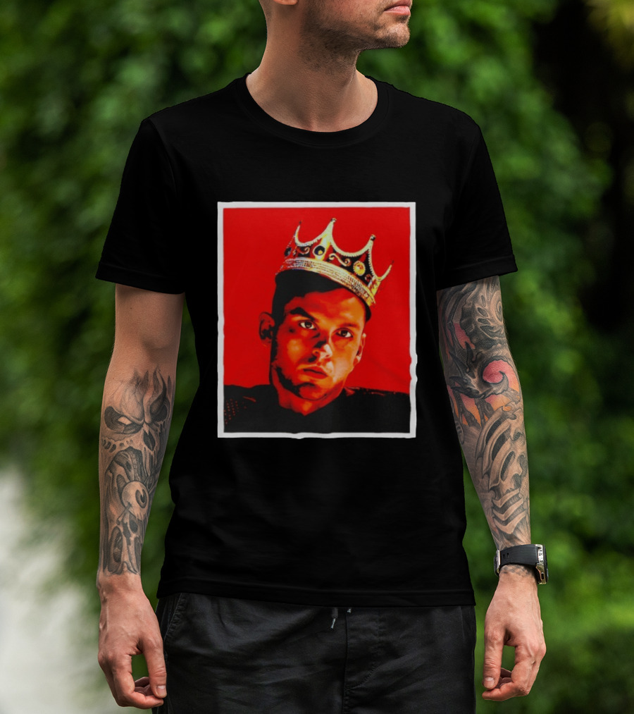 Ilya Sorokin King New York Islanders Bold Red Crown T-Shirt
