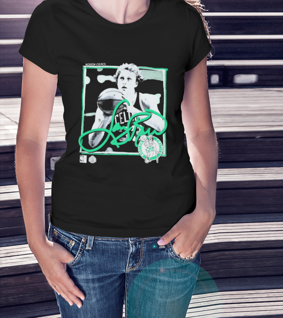 Larry Bird Boston Celtics NBA Legend T-Shirt