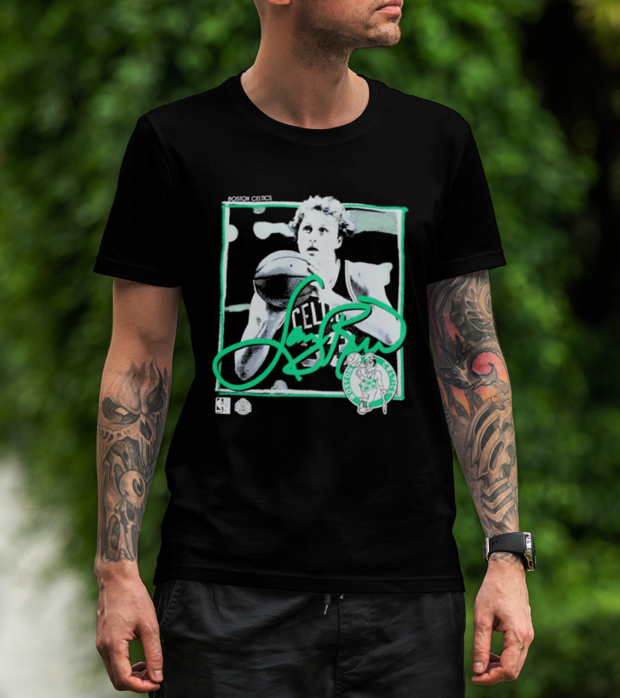 Larry Bird Boston Celtics NBA Legend T-Shirt